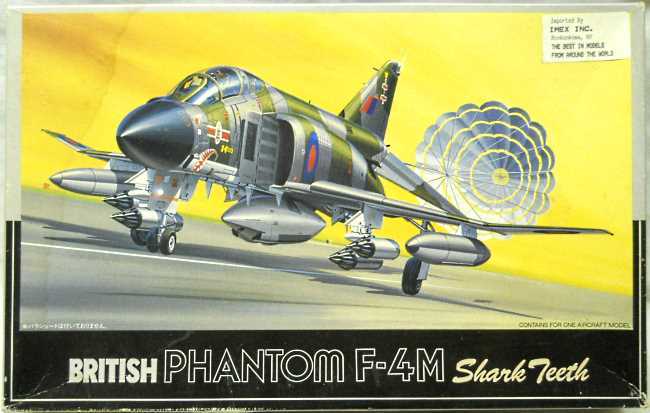 Fujimi 1/72 British Phantom F-4M - RAF No. 41 Sqn / No. 54 Sqn / No. 6 Sqn RAF Coningsby / No. 228 OCU RAF Coningsby, H-9 plastic model kit